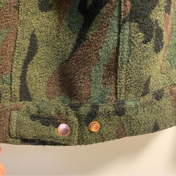 Raised by Wolves Camo Snap Front Jacket XL - Picture 6 of 8
